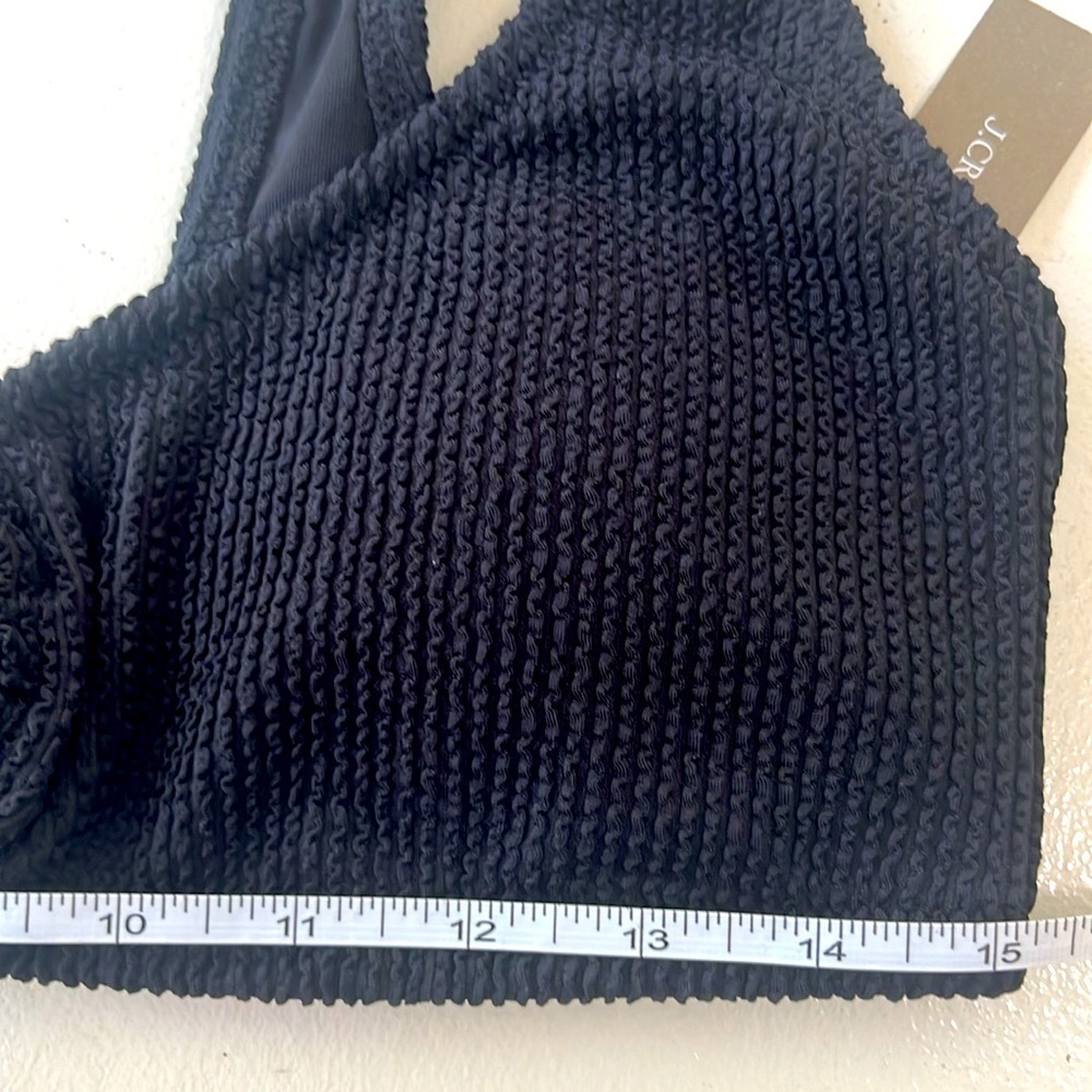 J.Crew Claudia O-ring scrunchie bikini top - Picture 7 of 8